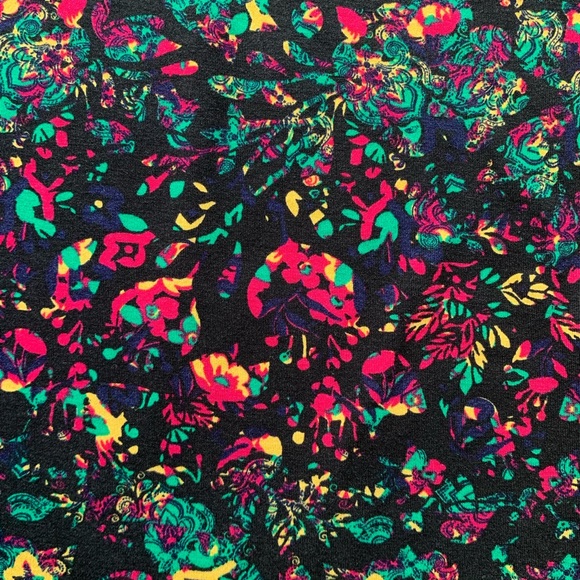 Lularoe floral bodicon dress S - Picture 3 of 5